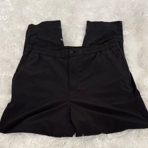 Banana Republic Charcoal Elastic Waist Trousers